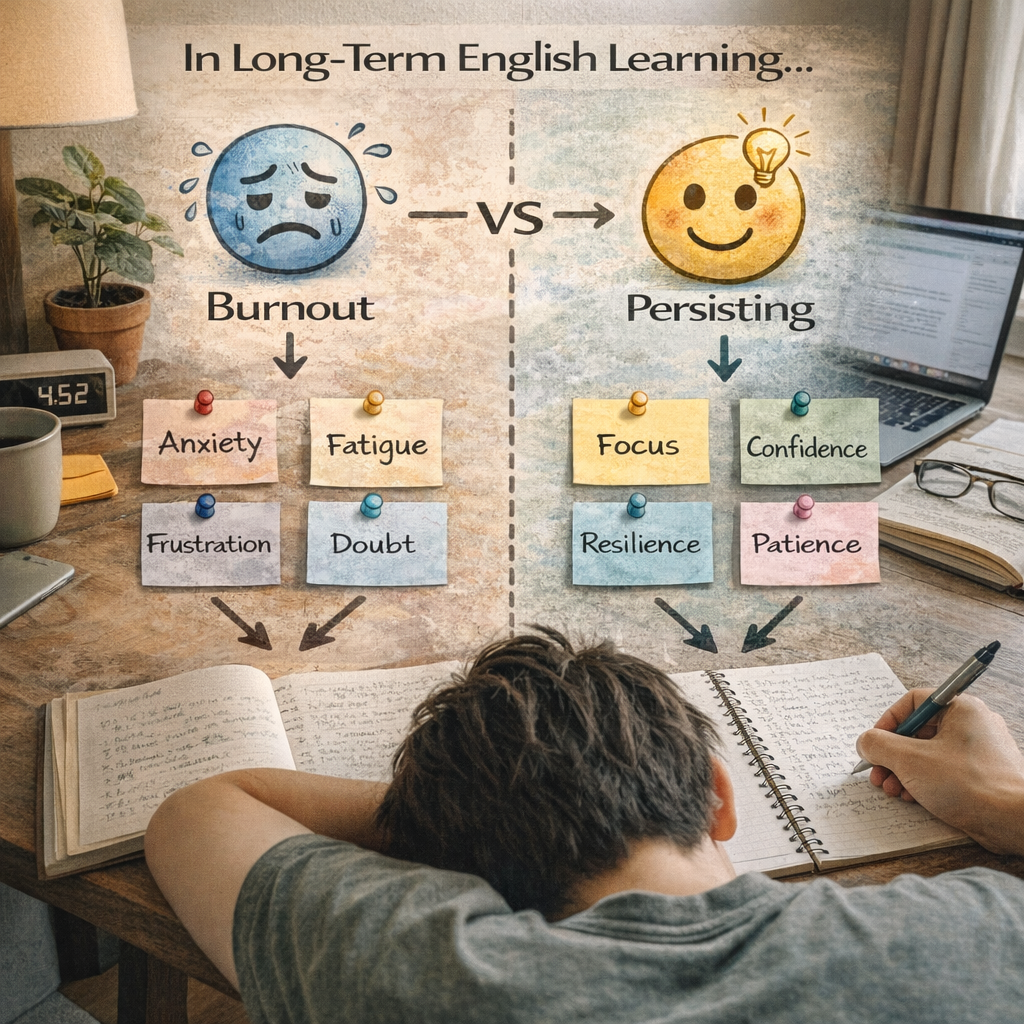 왜 장기 학습에서 감정 관리는 실력 관리만큼 중요해지는가