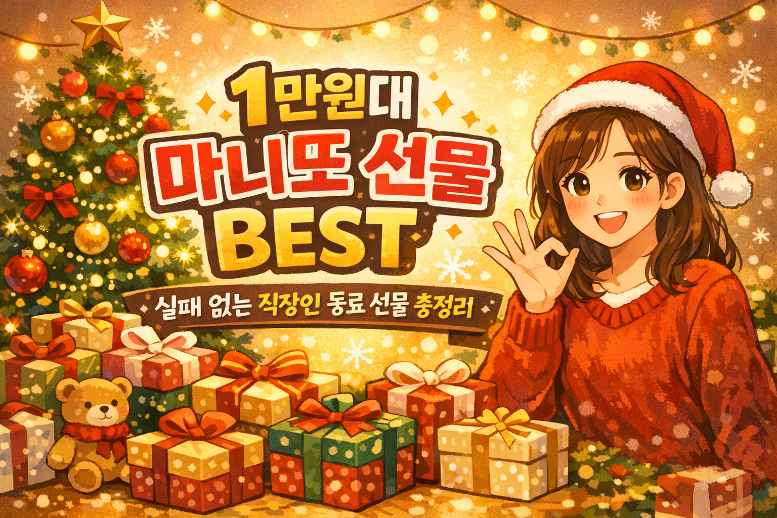 1만 원대로 준비하는 연말 마니또/동료 선물 호불호 없는 BEST