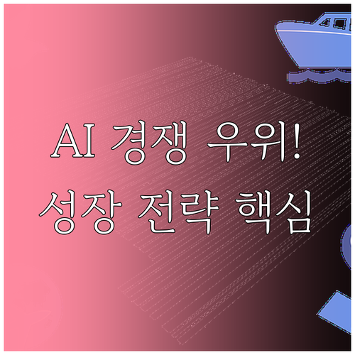 인공지능 기반 경쟁 우위 확보 기업 ..