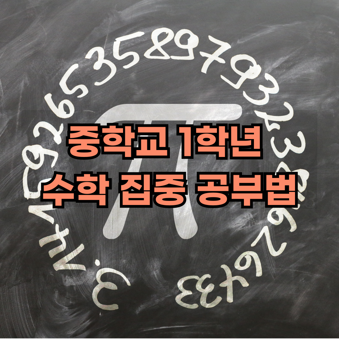 중1수학공부