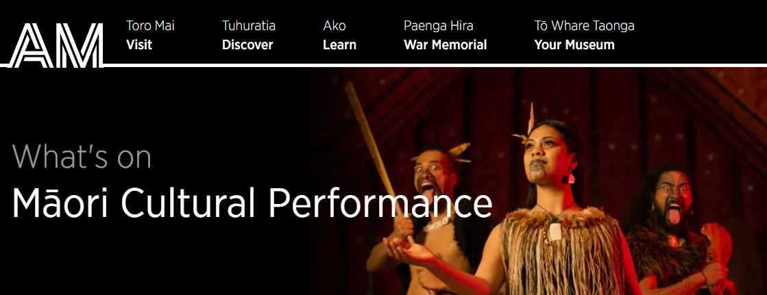 auckland museum_마오리 퍼포먼스