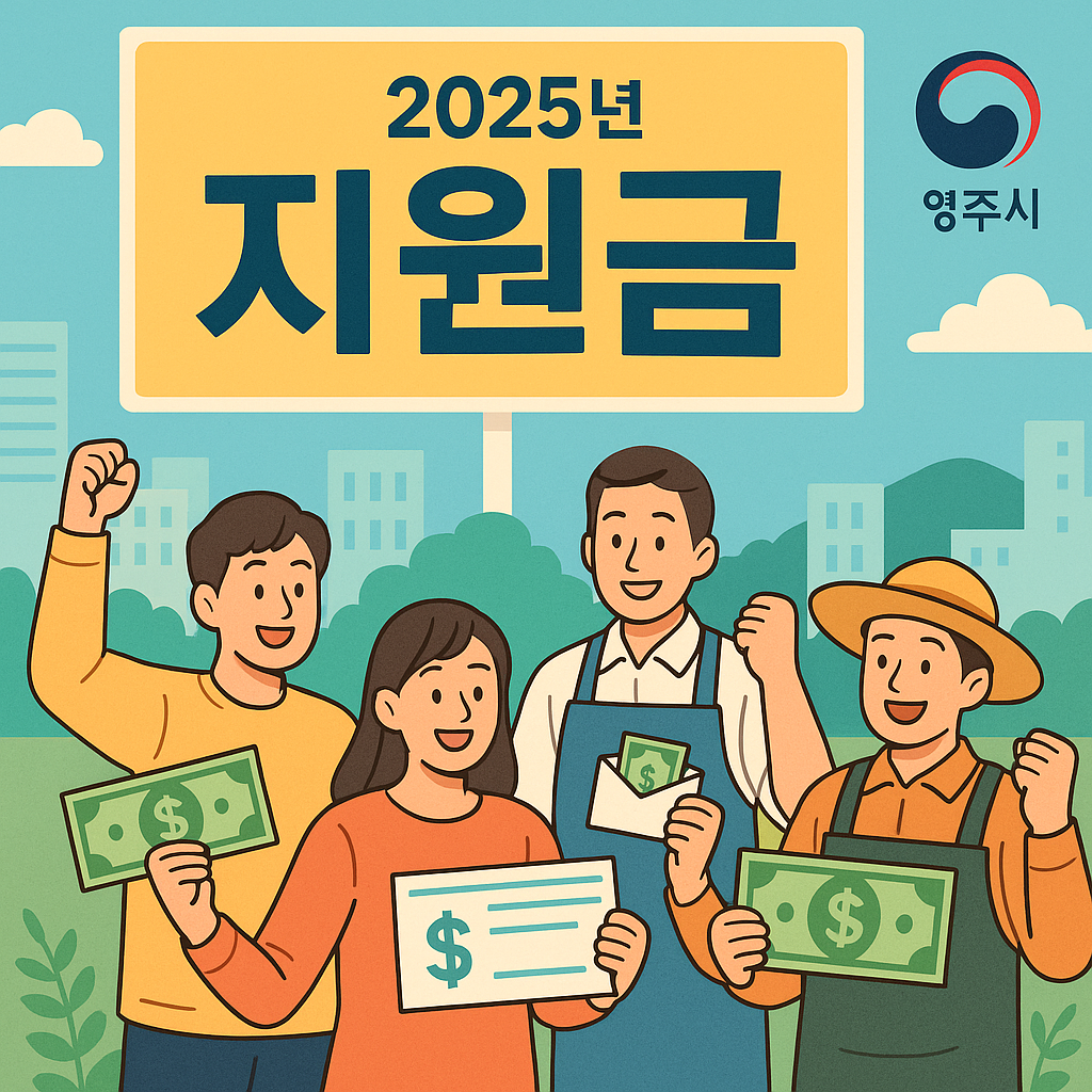 2025 경상북도 영주시 지원금 총정리 청년.소상공인 필수 확인