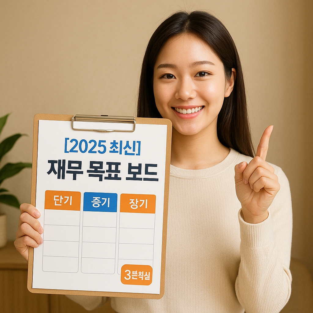 [2025 최신] 재무 목표 보드 ｜ 단기&middot;중기&middot;장기 구분법 핵심정리