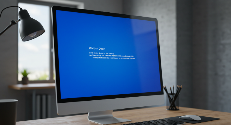 컴퓨터 블루스크린 뜰 때 초보자 해결법