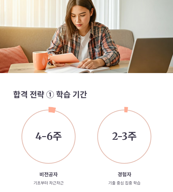 합격 전략과 공부법 추천