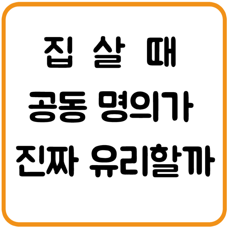 공동 명의