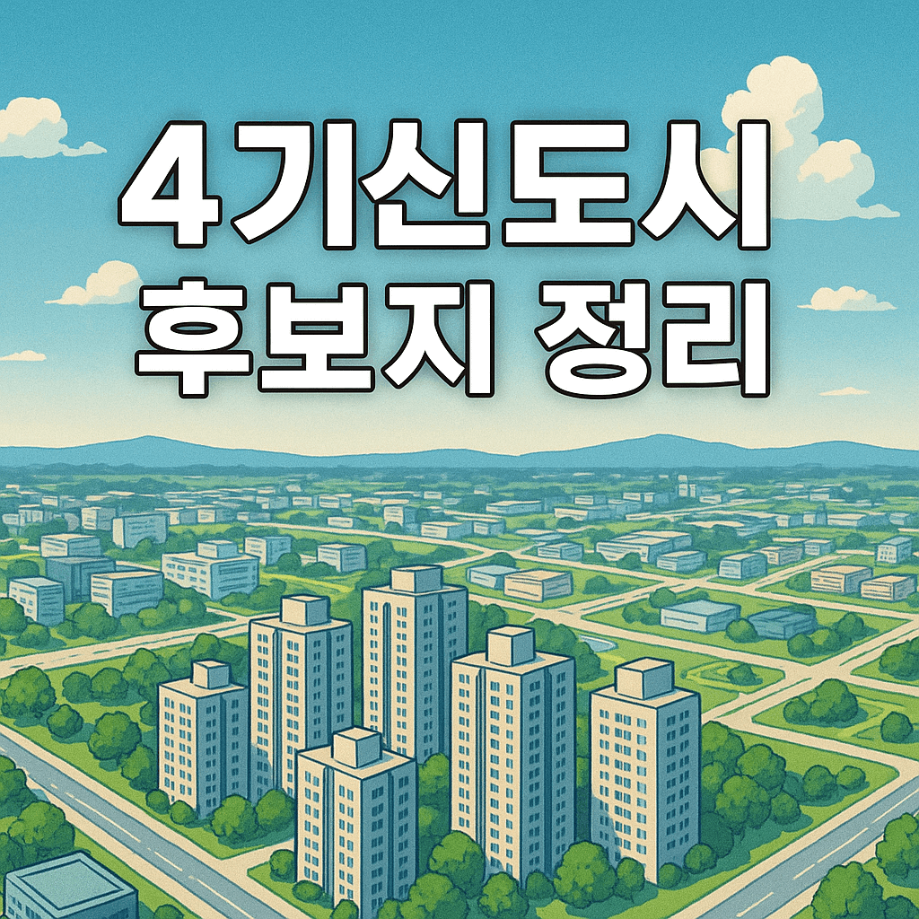 4기신도시 위치