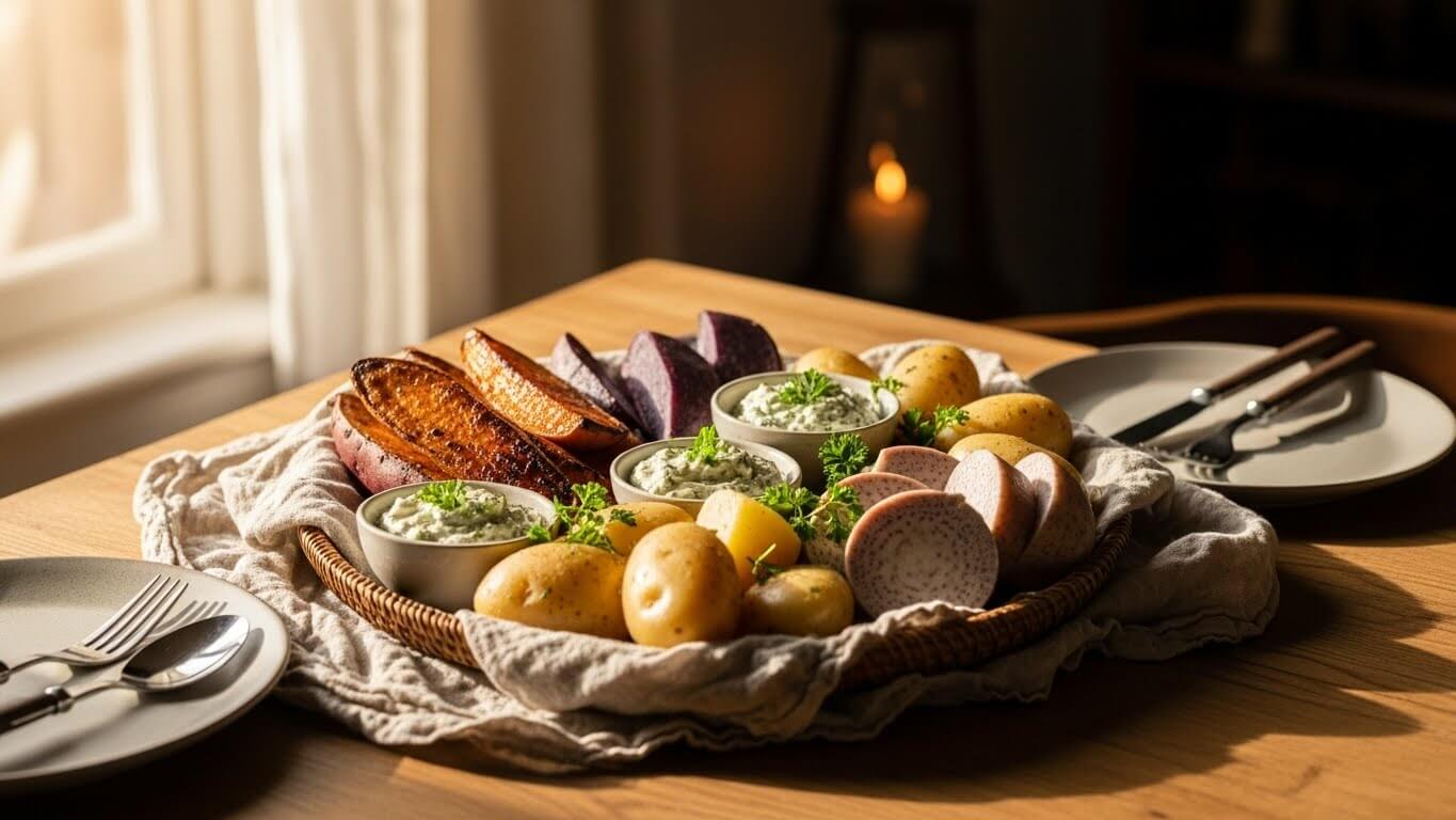 겨울 건강간식 트렌드 (고구마, 감자, 토란)