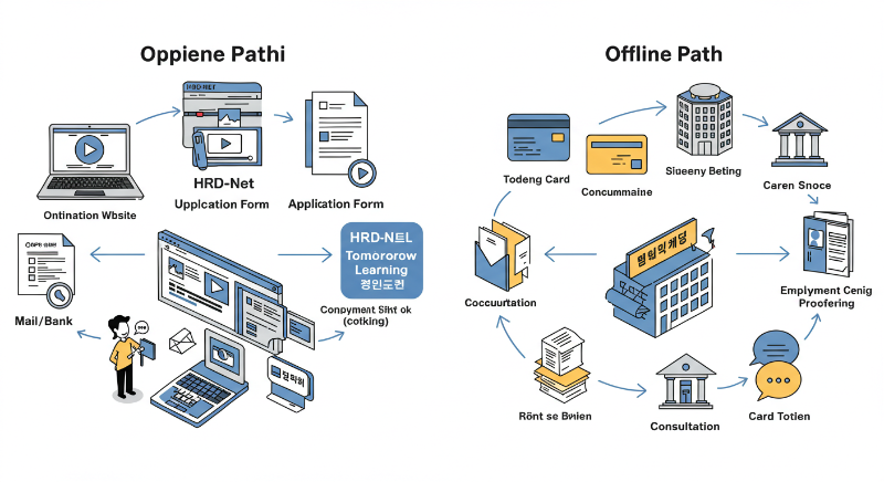 가까운 고용센터 확인