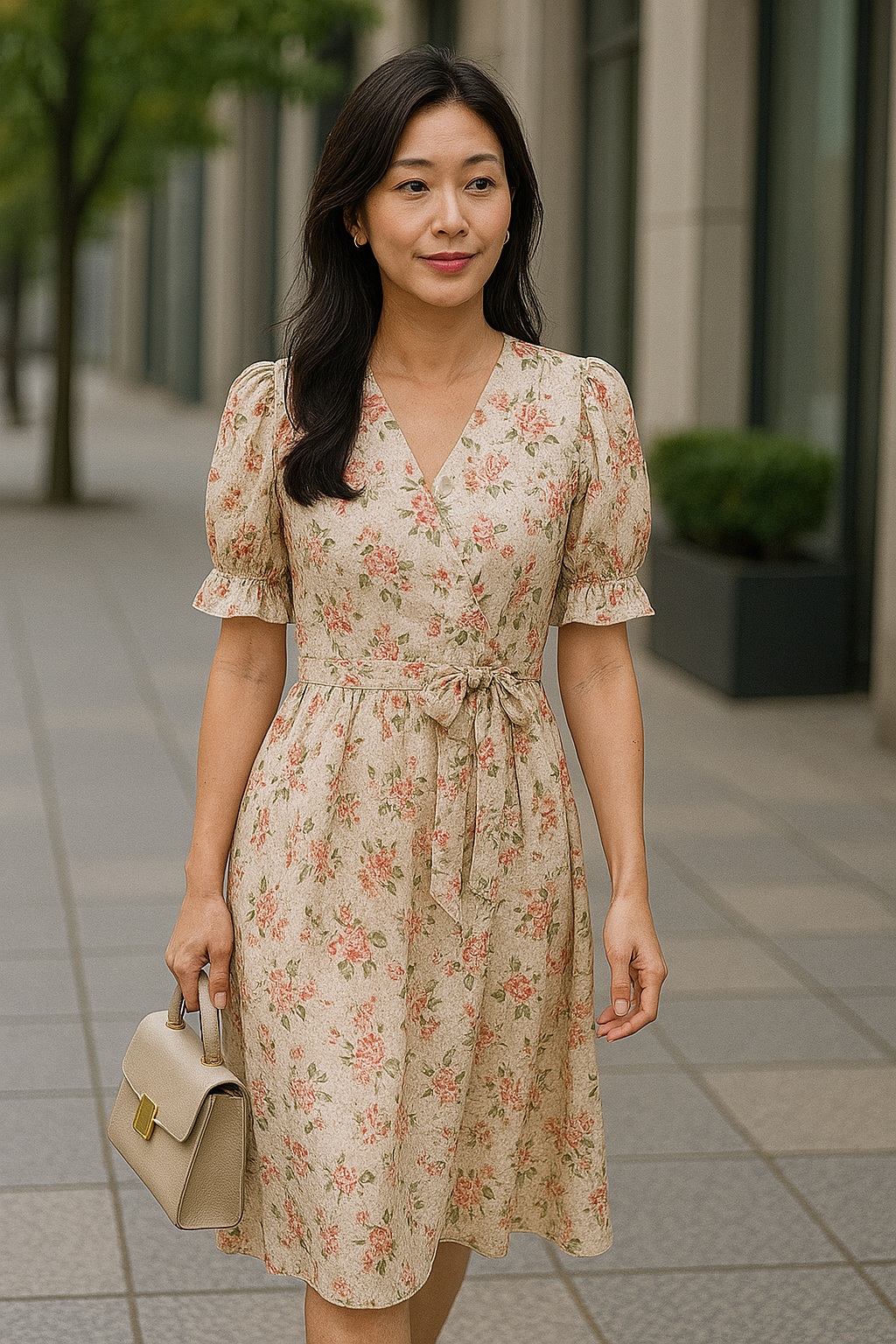 러블리&amp;여성스러운-스타일-(플라워-패턴,-원피스-중심)