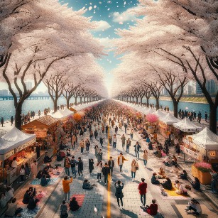 전국 벚꽃 축제 개화 시기 만개 시기 명소 21