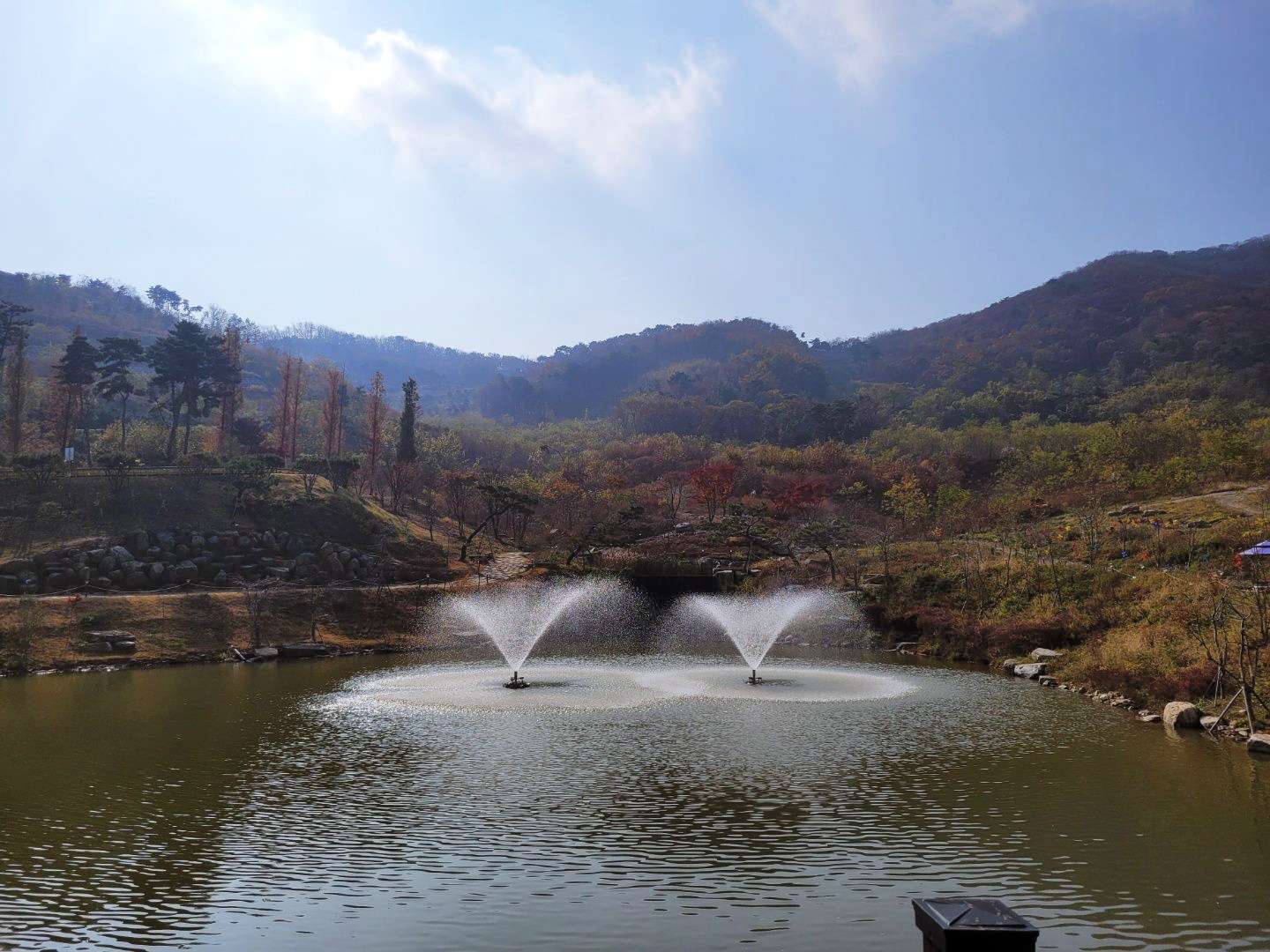 강화리조트 작은 연못