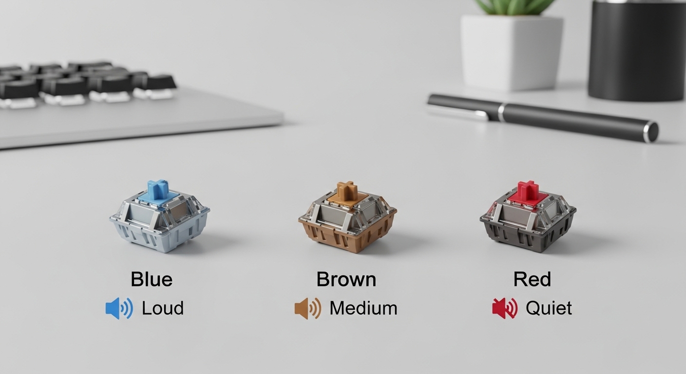 키보드 적축 청축 갈축 완벽 비교