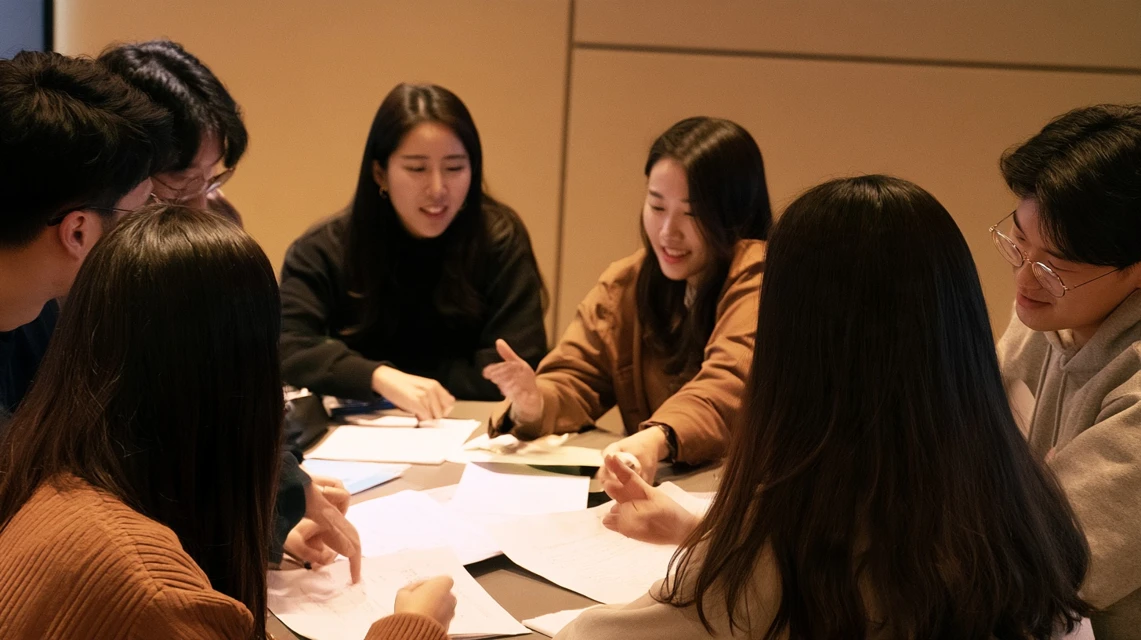 함께 공부하며 성장하는 스터디 모임원들