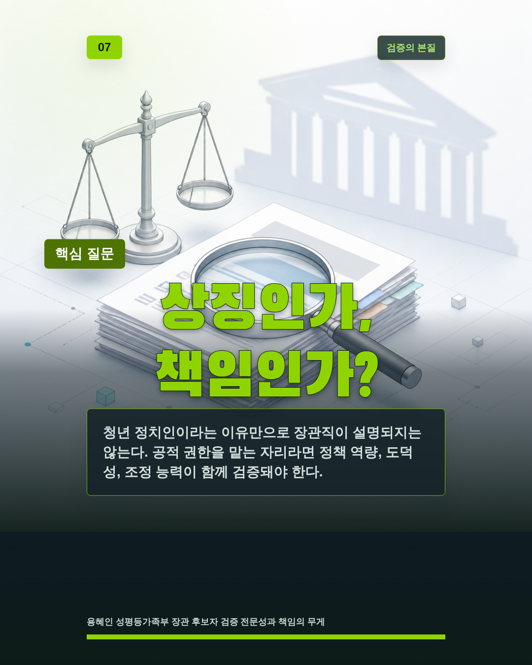 상징인가, 책임인가?