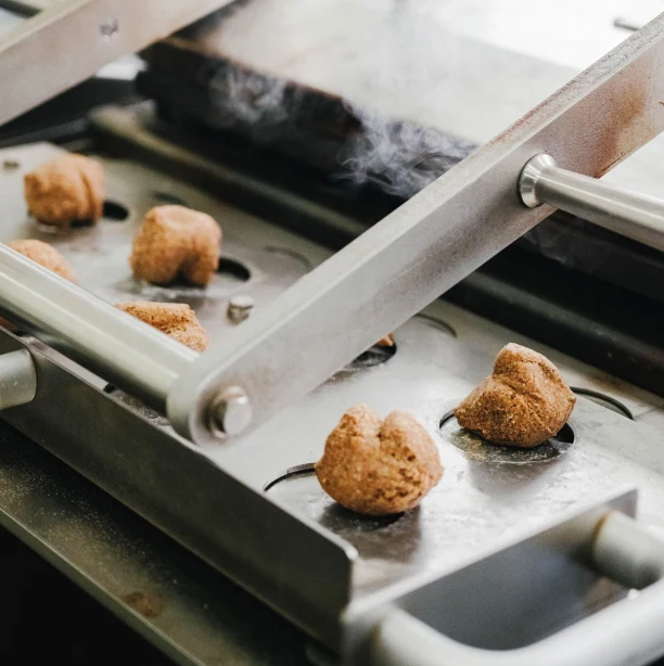 먹을 수 있는 커피컵 제작 과정