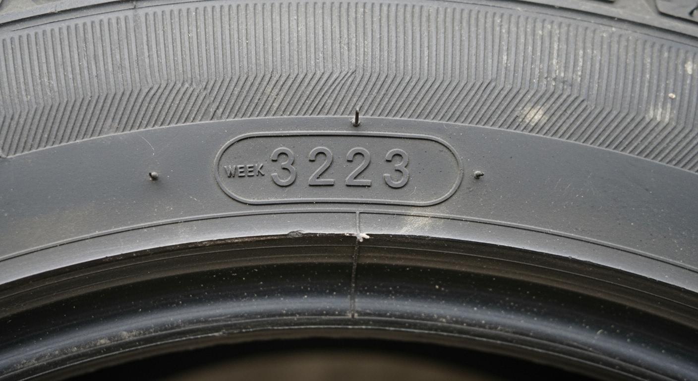 자동차 타이어 제조일자 확인
