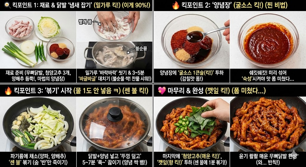 불닭발 황금레시피