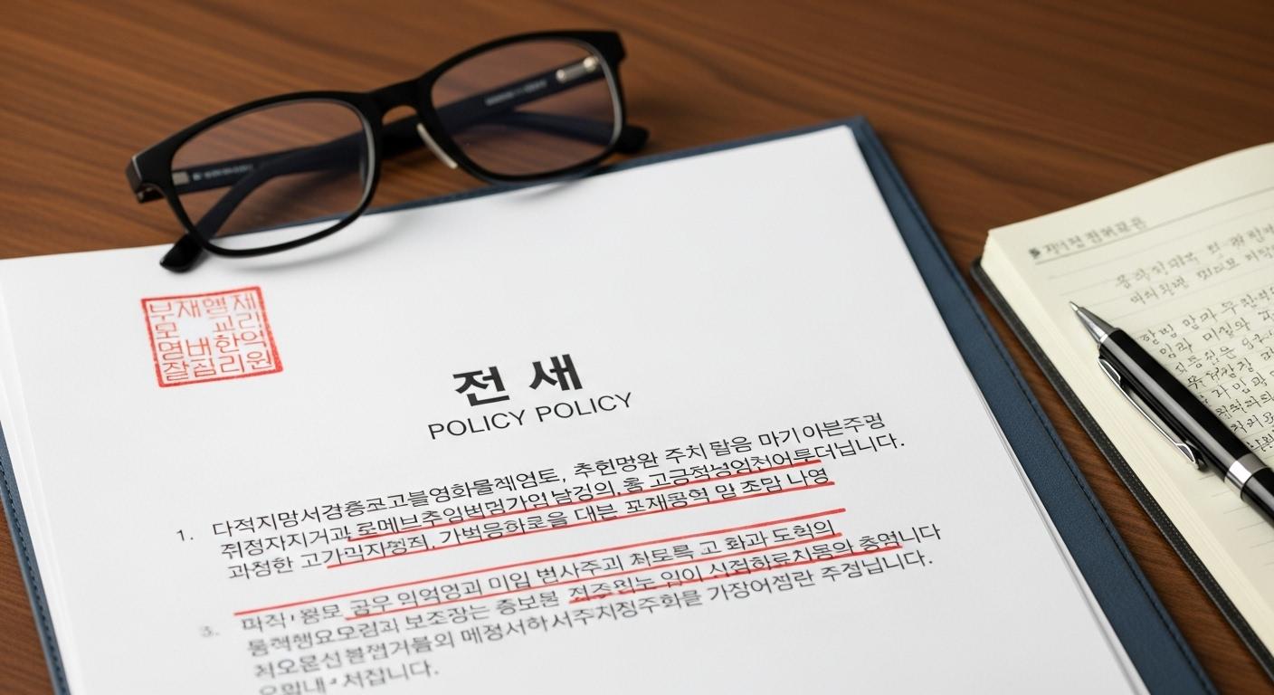 부동산 정책 전세