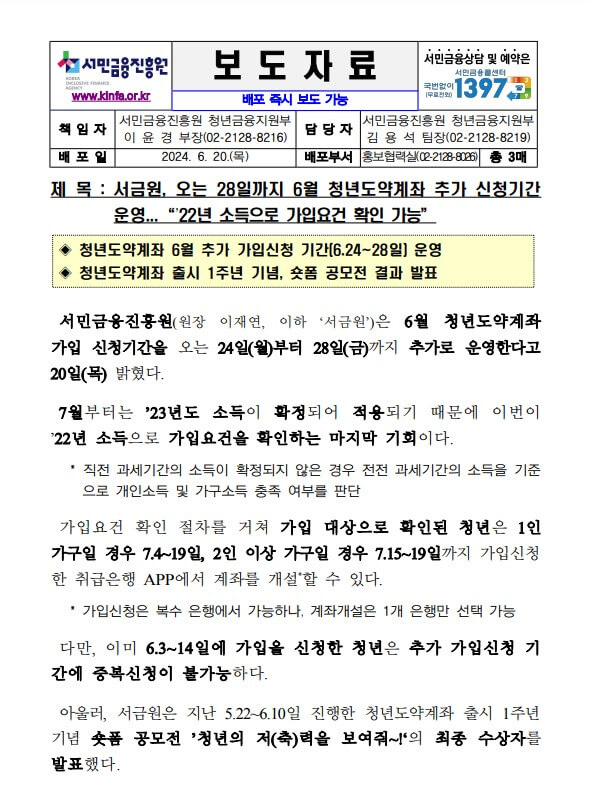 청년도약계좌