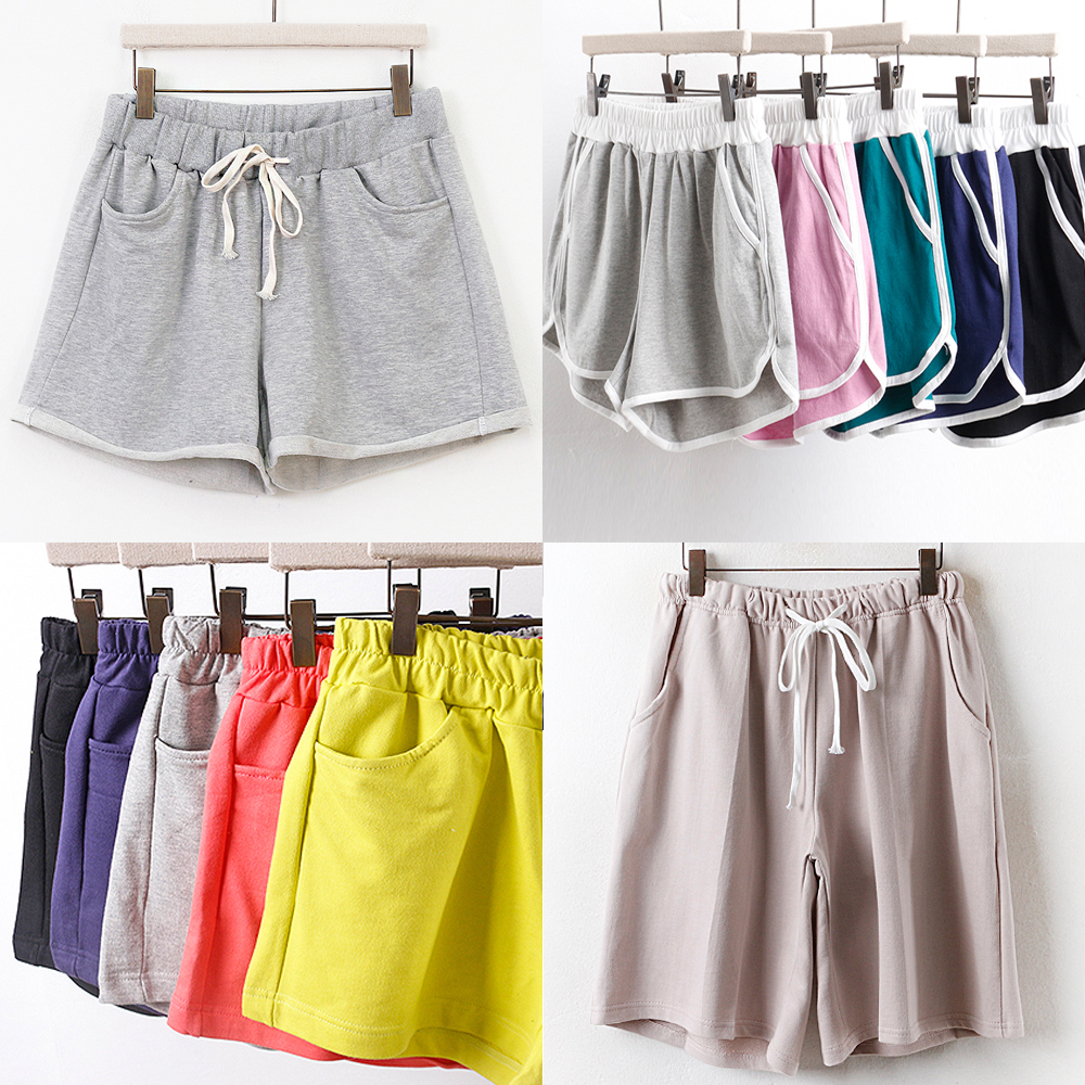 빅사이즈 여자 반바지 모음 28-38 size 여성 의류 트레이닝 팬츠 린넨 스판 미시