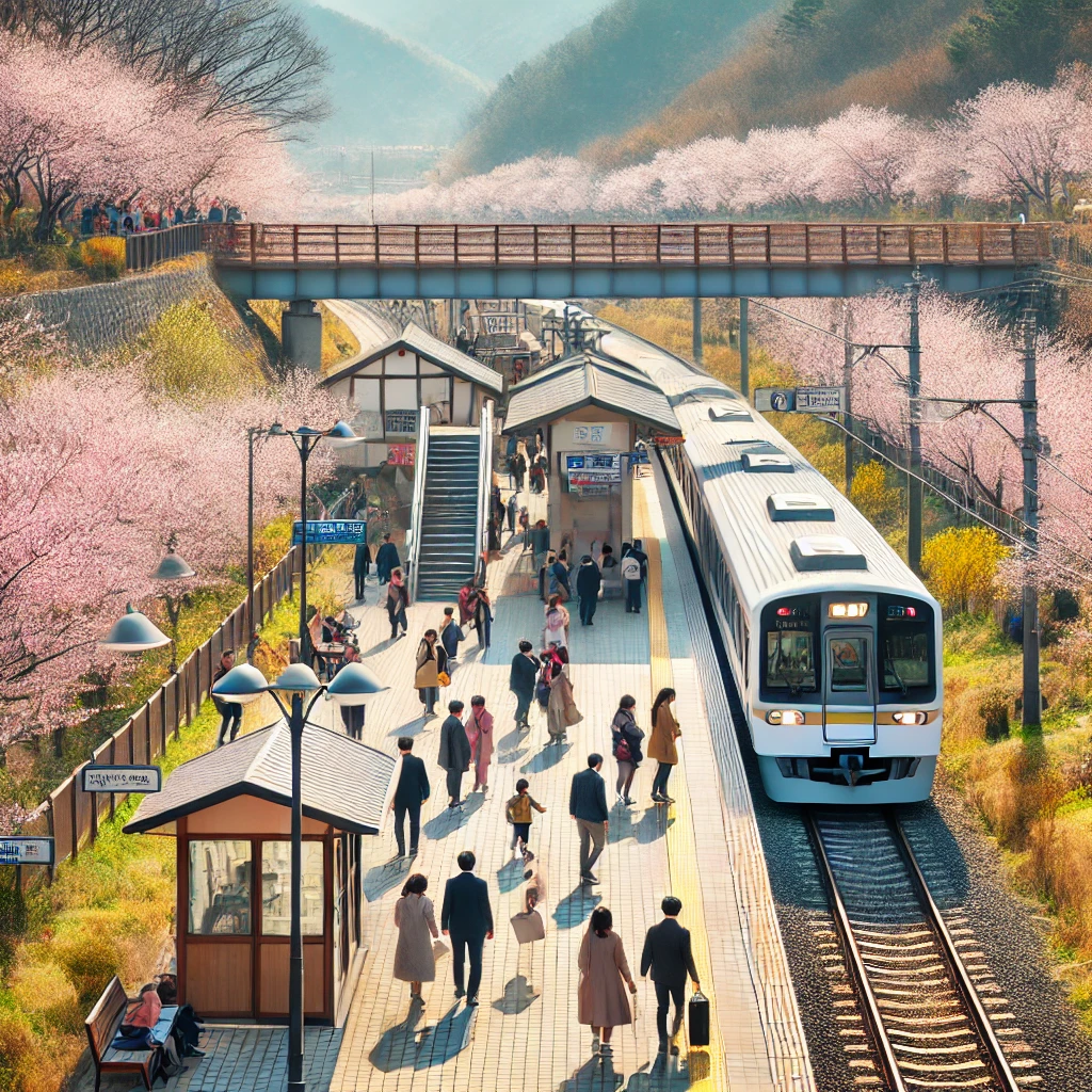 대중교통으로 가기 쉬운 봄여행지