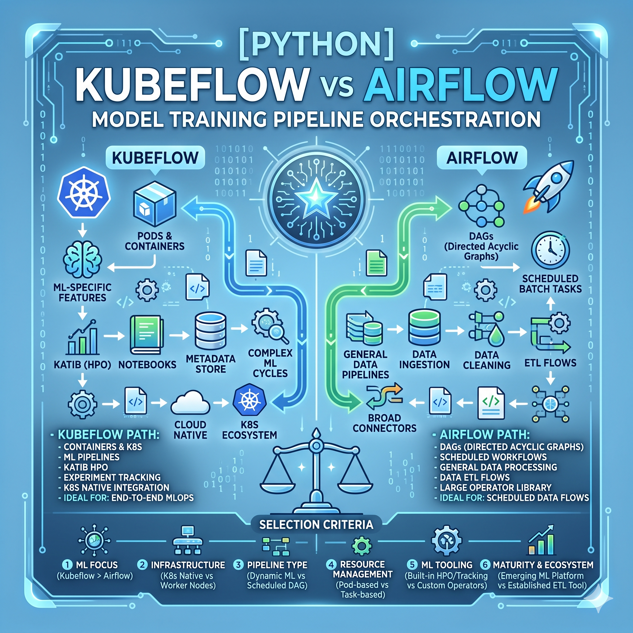 Kubeflow vs Airflow