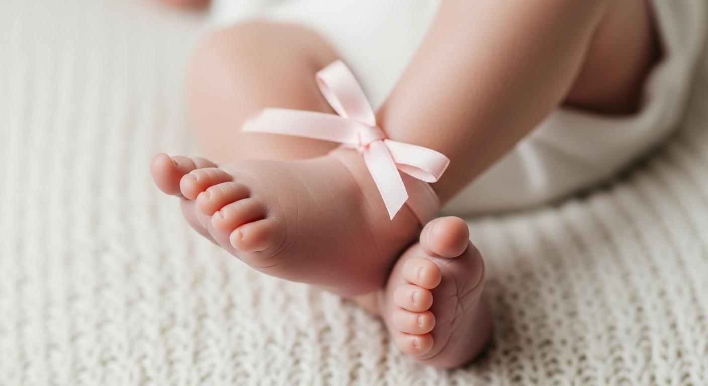 신생아 리본