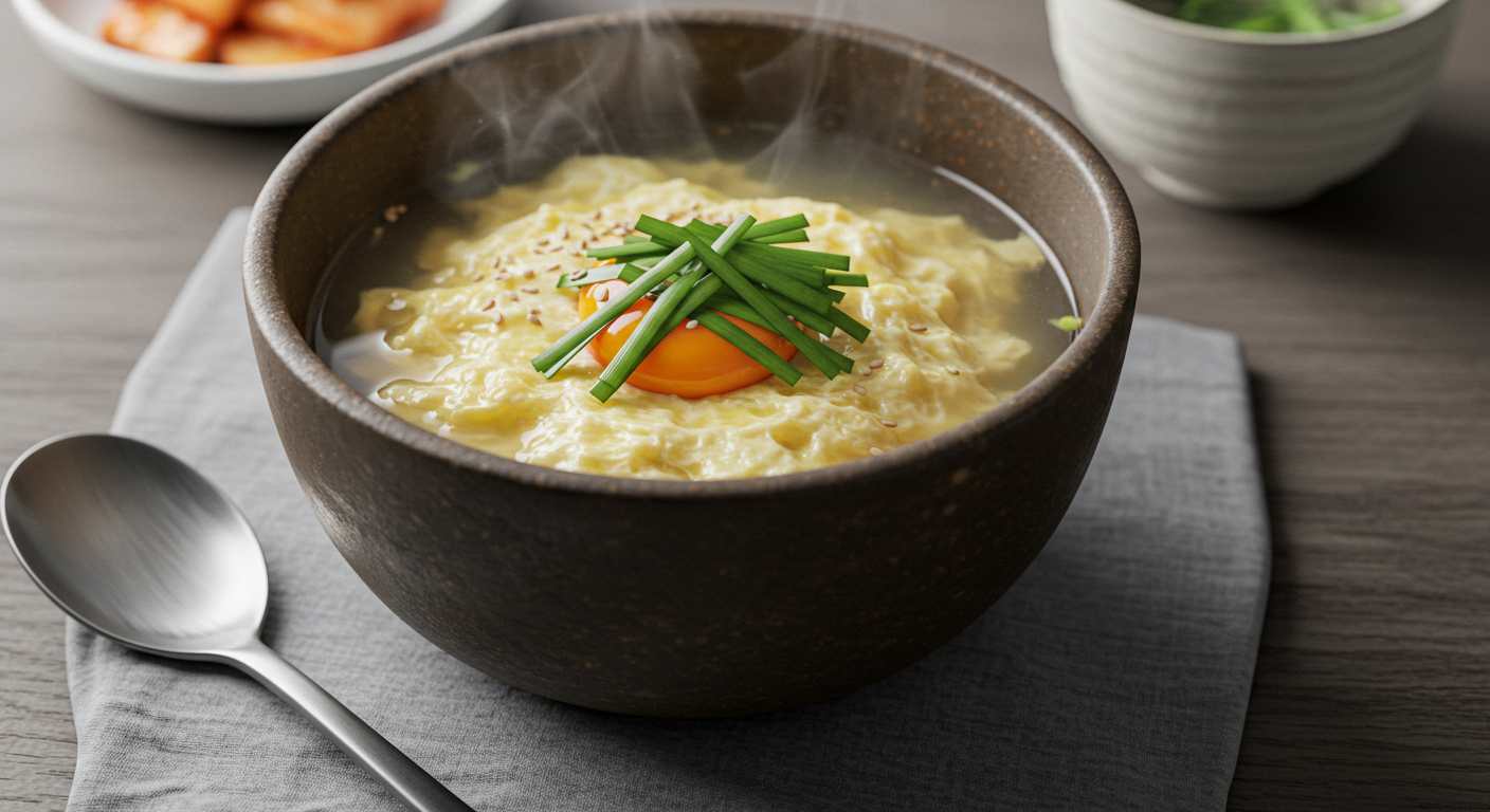 부추계란국 – 간단하지만 기력 보충에 딱