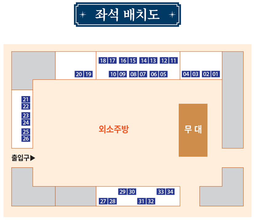좌석배치도