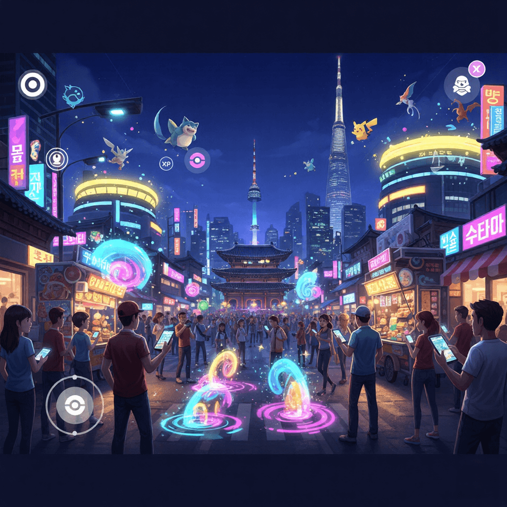 서울에서 포켓몬고 즐기기 좋은 스팟 총정리