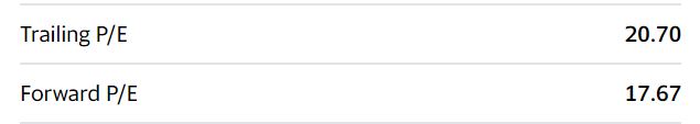 디어 pe ratio