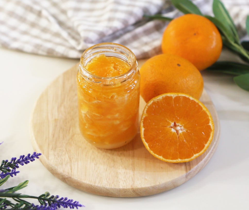 수제 과일청 귤청