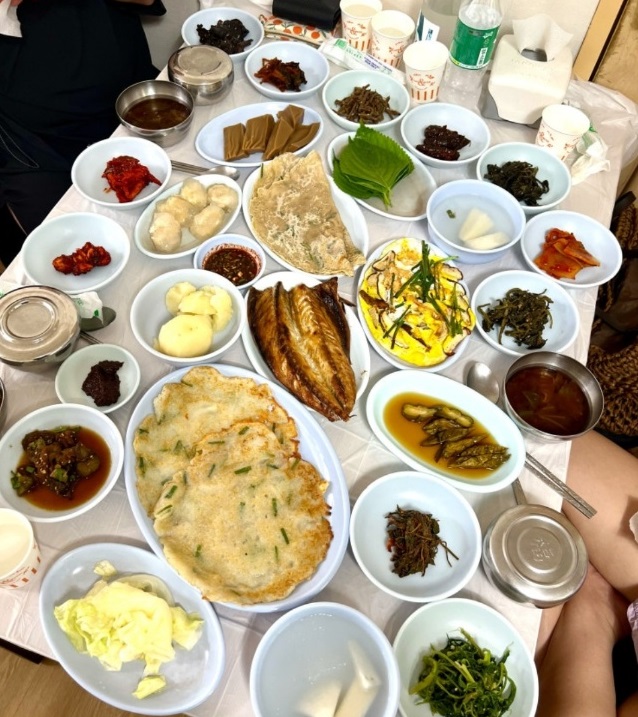 백반기행-강릉-산채정식-송천식당-장아찌