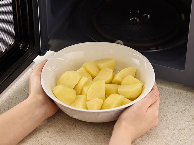 감자 치즈 호떡 전자렌지