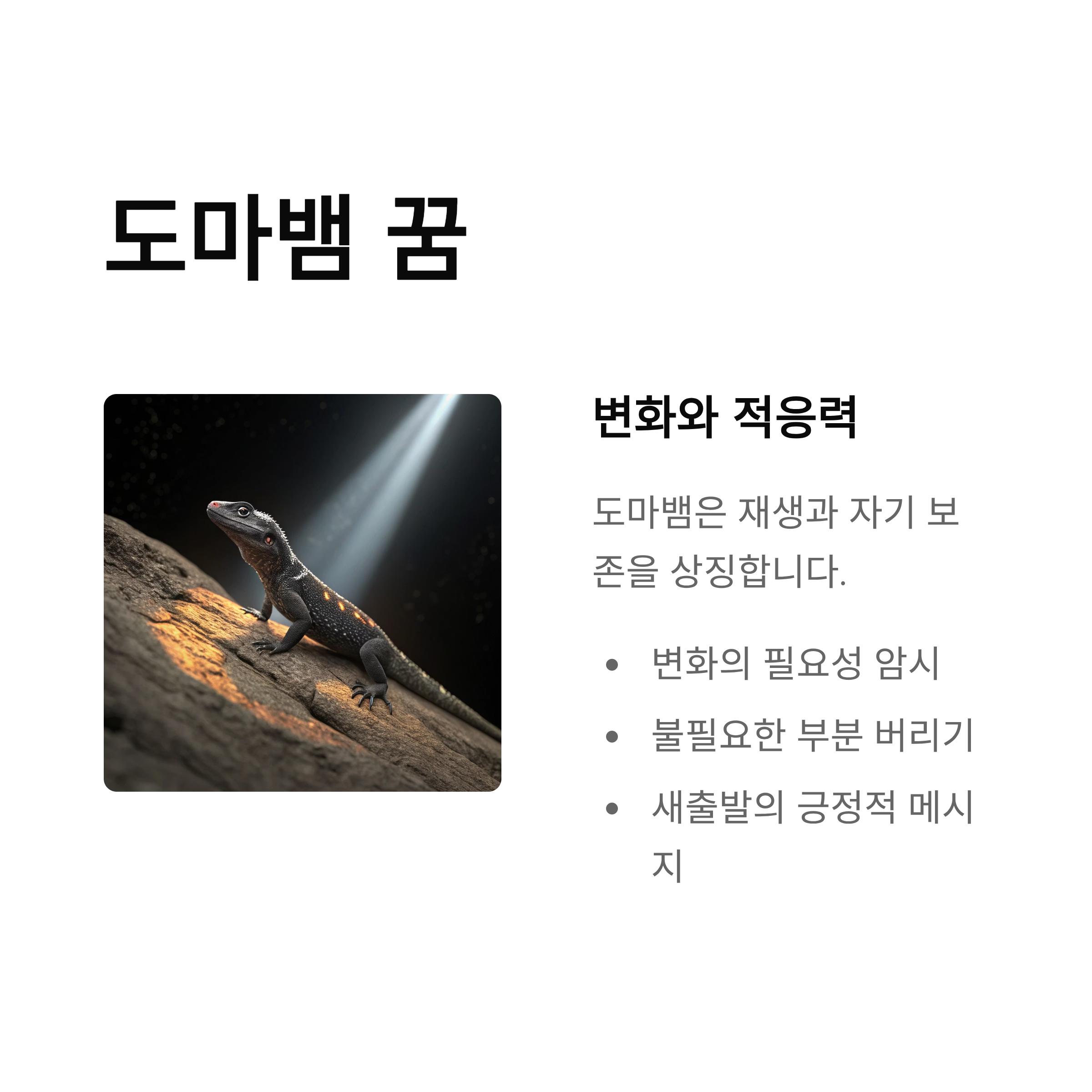 뱀에게 물리는 꿈해몽: 불길한 신호일까? 긍정적인 암시일까?