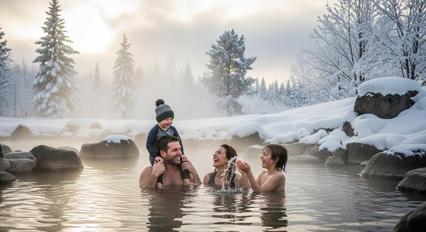 국내겨울가족 온천여행 추천