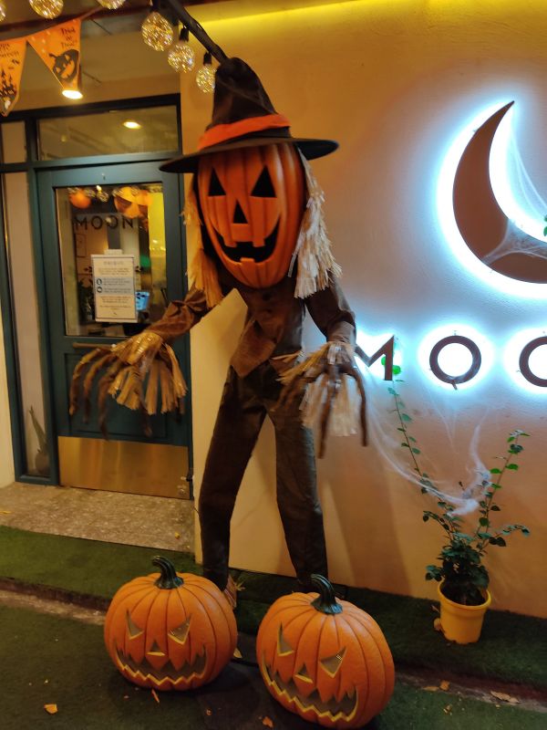 움직이는 호박귀신