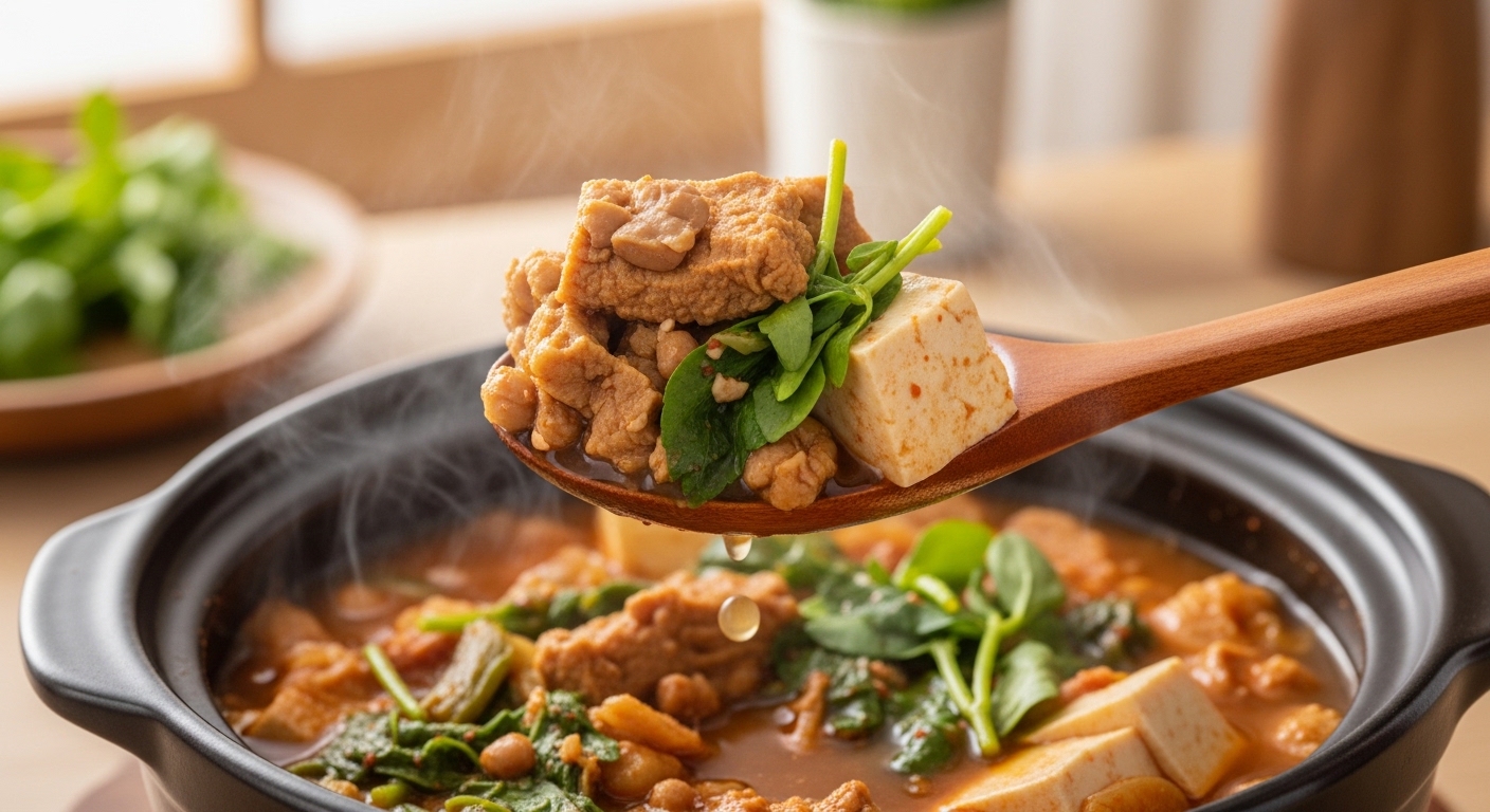 청국장맛있게끓이는법냉이양념