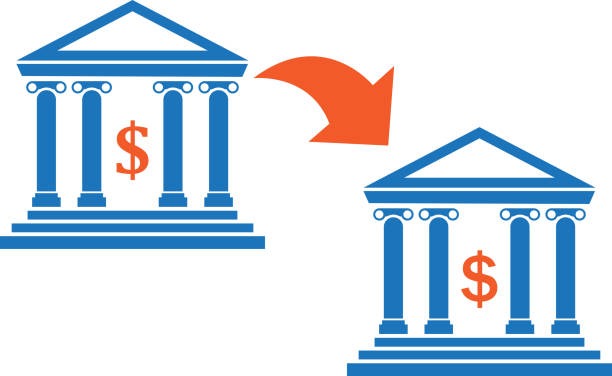 통장 쪼개기 일러스트