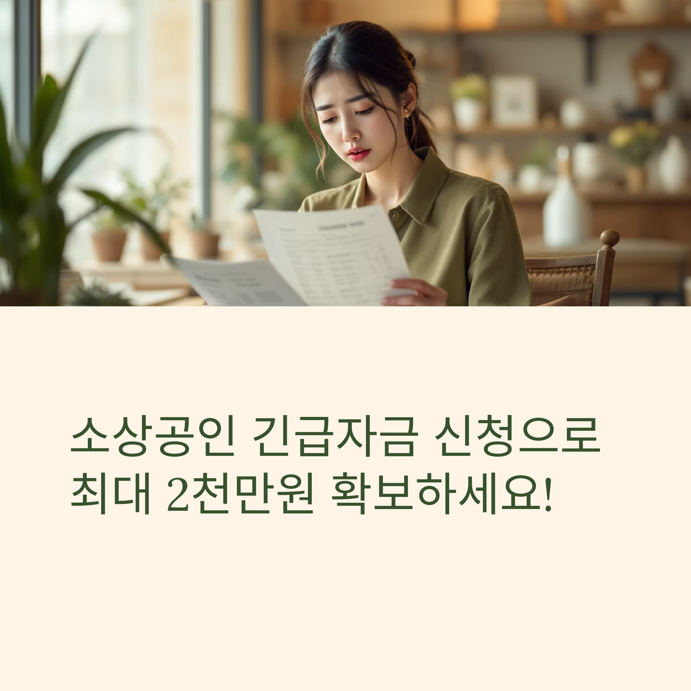 소상공인을 위한 긴급자금, 신청하면 바로 나올까?