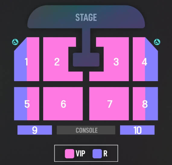 대구 콘서트 좌석표