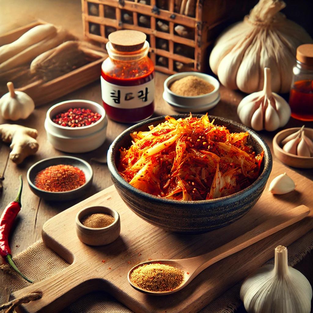 백종원 김장김치 양념만들기