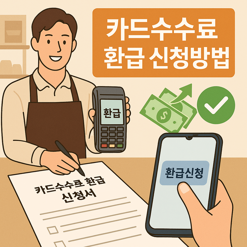 카드수수료 환급 신청방법