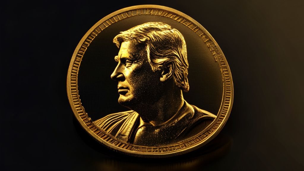 트럼프 코인 상징 이미지