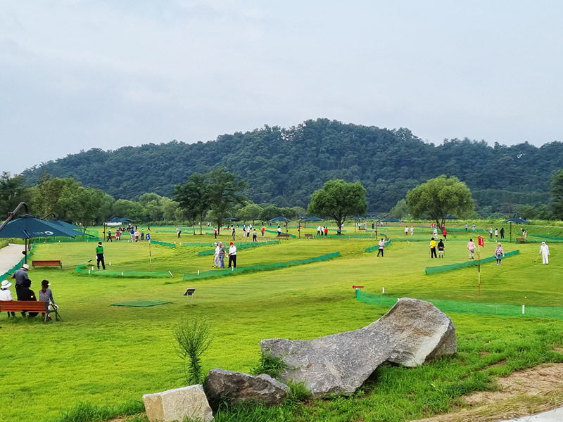춘천 소양강파크골프장. 춘천시 동면 장학리 459-11 규모: 36홀