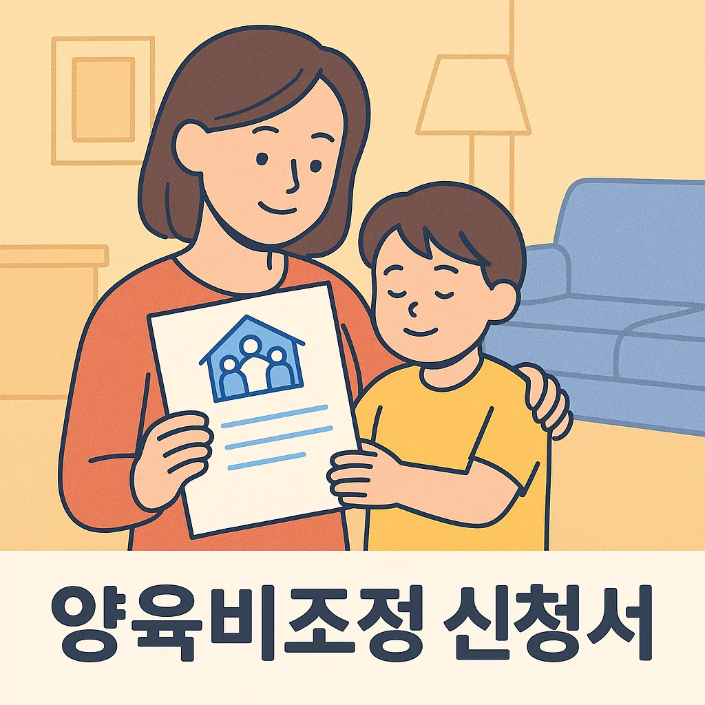 안산가사전문변호사,양육비조정신청서