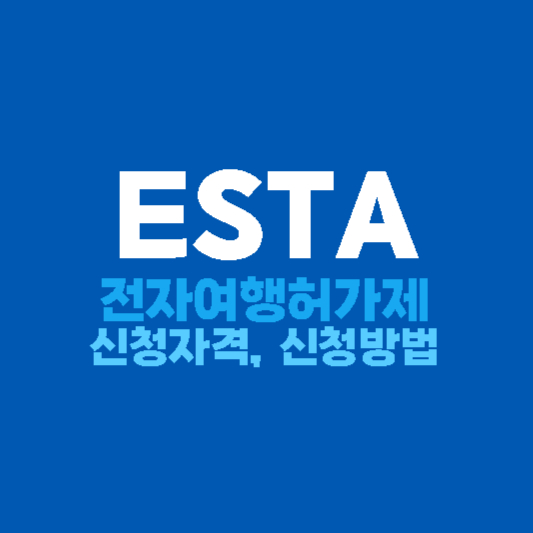 ESTA 신청 방법