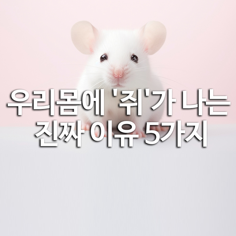 우리몸에 '쥐'가 나는 진짜 이유 5가지