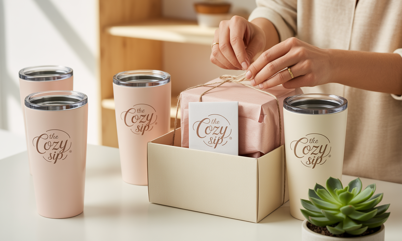 텀블러 답례품 제작